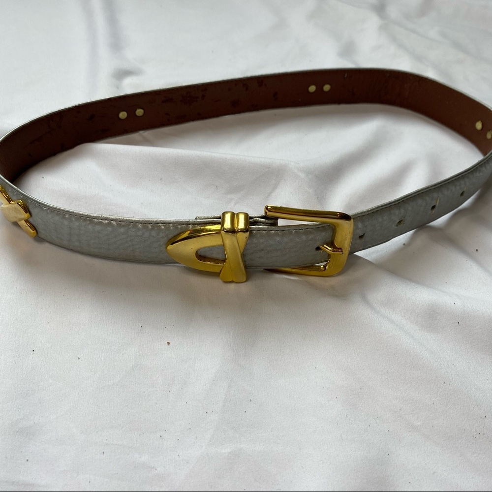 Retro Silver and gold belt